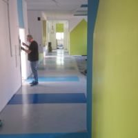 Posadzka poliuretanowa Szkoła Łask Posadzka poliuretanowa Szkoła Łask